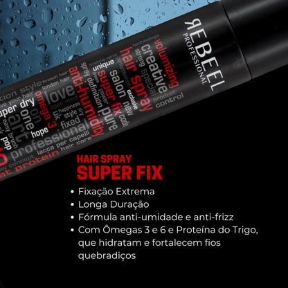 Spray Fixador Rebeel Soho Super Fix 500ml