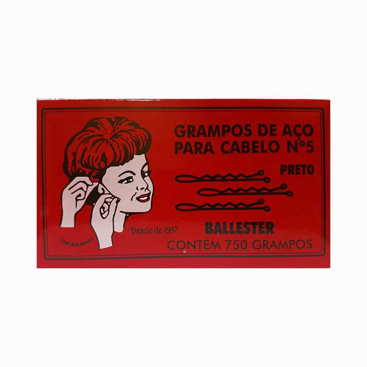 Grampo Ballester Preto N°5 com 750 Grampos
